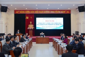 Trường THPT Linh Mạnh Thắng -  Bộ GDĐT tổng kết công tác năm 2022 và triển khai nhiệm vụ năm 2023